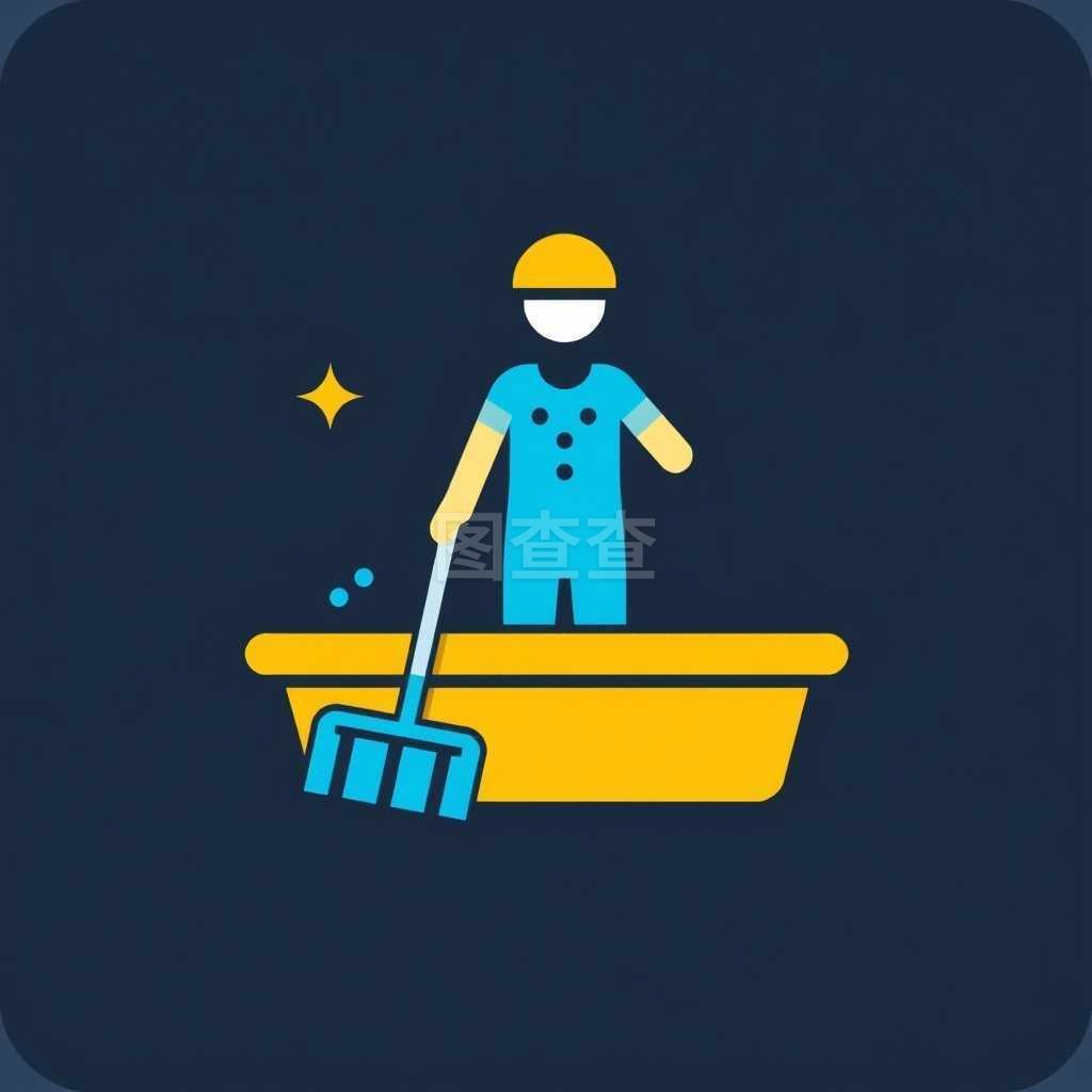 潔凈之窗 從簡單圖標透視現(xiàn)代清潔服務的專業(yè)與溫度
